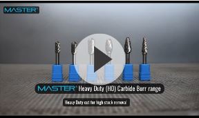 Master Heavy Duty Carbide Burrs video thumbnail